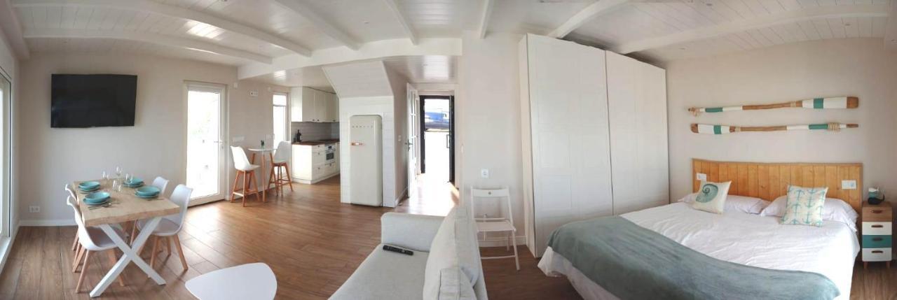 Vila Marina. Casa Marinera Con Terraza Sobre El Mar En Caion Cayon Ngoại thất bức ảnh